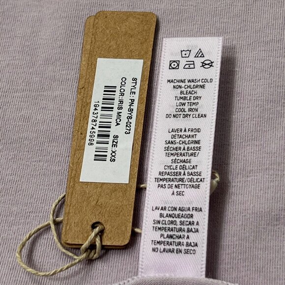 SKIMS Cotton Jersey Boy Short Iris Mica Womens XXS - Picture 9 of 11